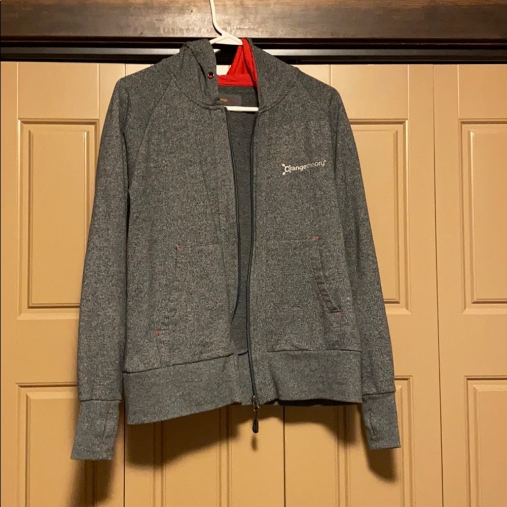 Orange Theory Zip up hoodie